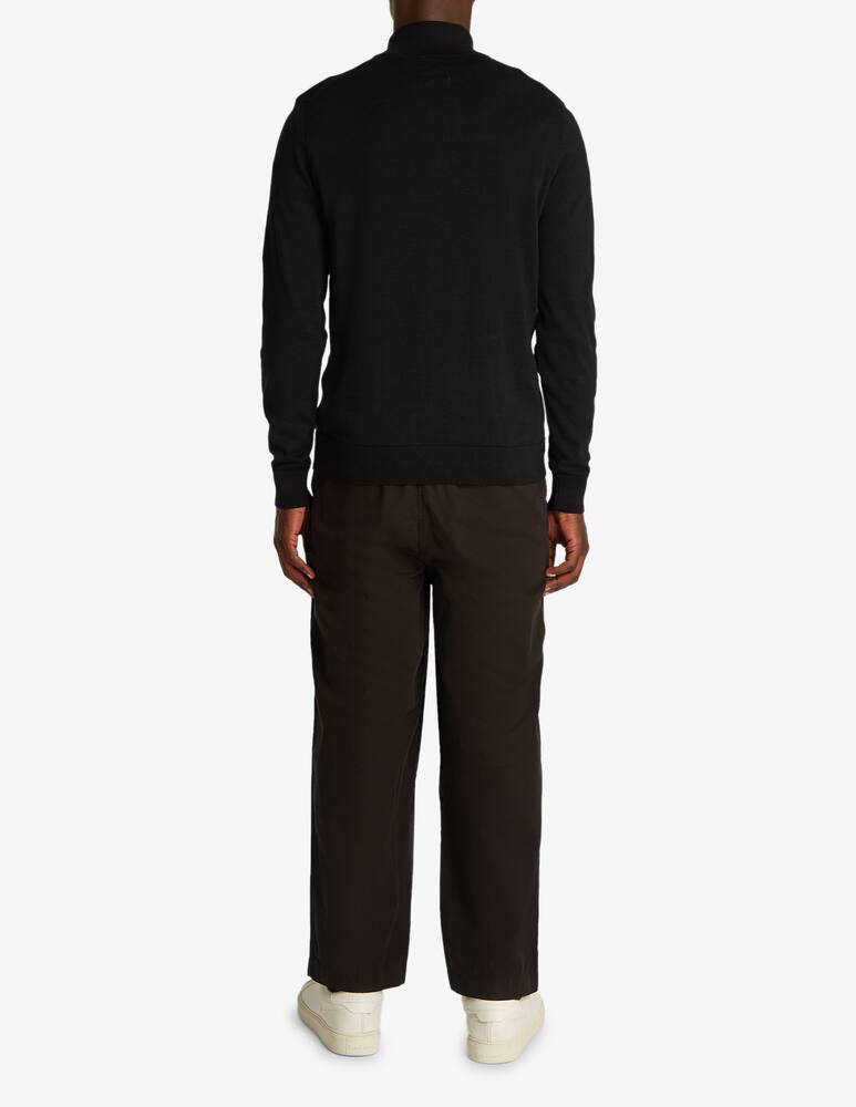 rinascente Calvin Klein Silk cotton sweater with zip