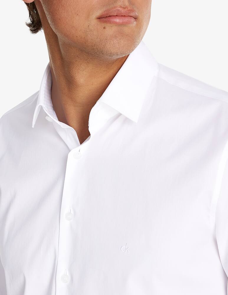 rinascente Calvin Klein Poplin contrast print slim shirt