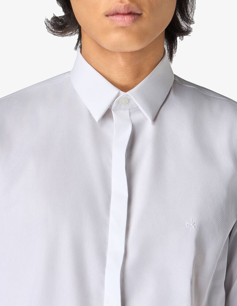 rinascente Calvin Klein Ed texture hp extra slim shirt