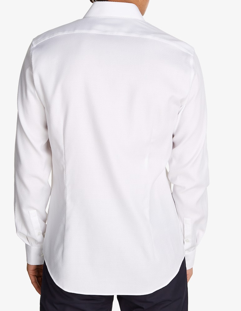 Calvin Klein Camicia non iron tonal dobby slim - immagine 2 Calvin Klein Camicia non iron tonal dobby slim - immagine 2