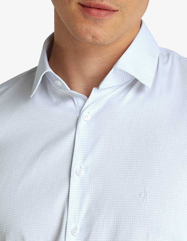 rinascente Calvin Klein Ed dobby slim shirt