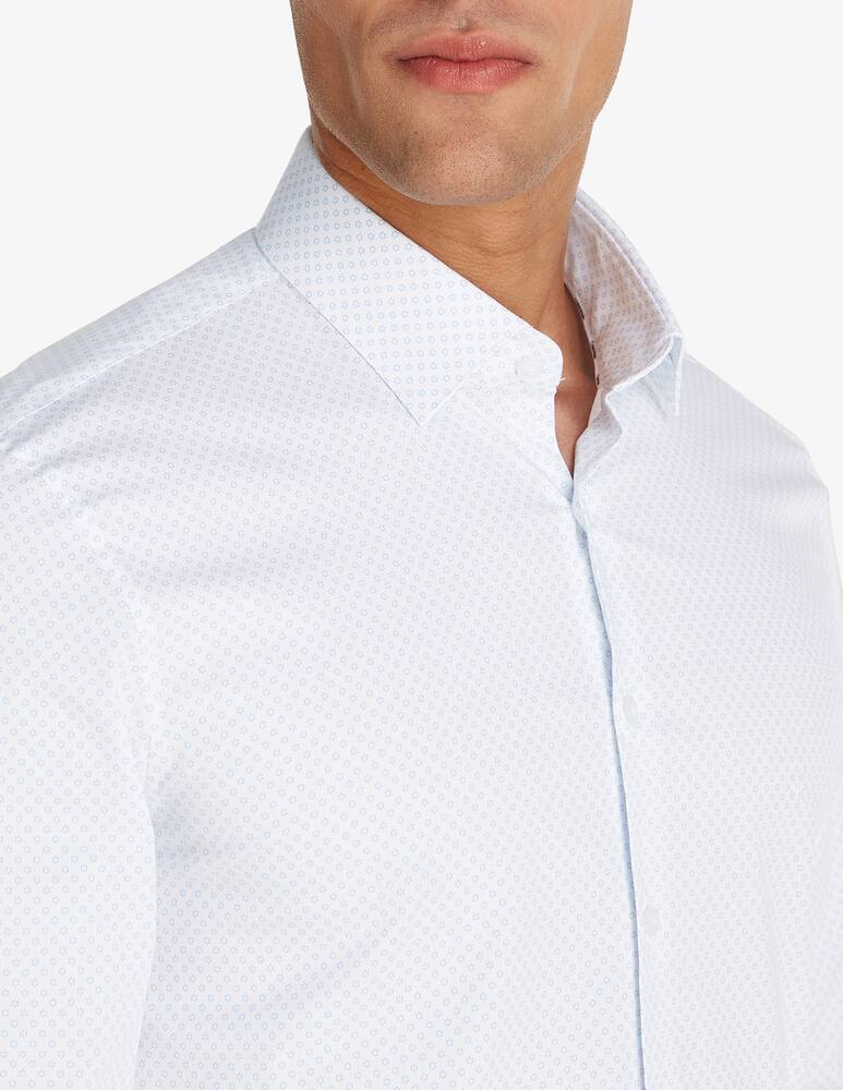 rinascente Calvin Klein Camicia poplin business print slim