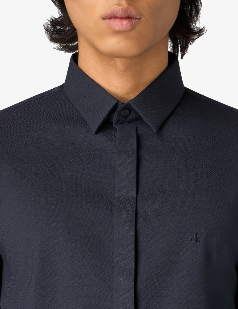 Calvin Klein Ed texture hp extra slim shirt - picture 4 Calvin Klein Ed texture hp extra slim shirt - picture 4