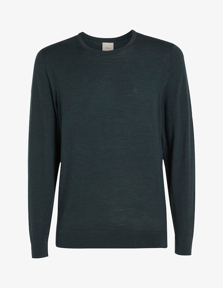 Calvin Klein Maglia girocollo lana merino - immagine 4