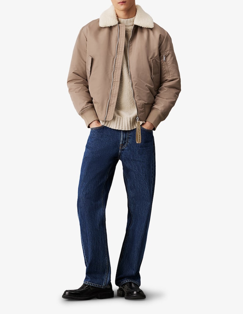 Calvin Klein Jeans Aviator sherpa jacket - picture 2 Calvin Klein Jeans Aviator sherpa jacket - picture 2