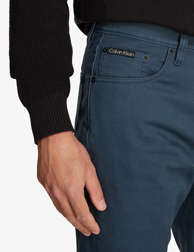 rinascente Calvin Klein Jeans Straight 5 pocket cotton trousers