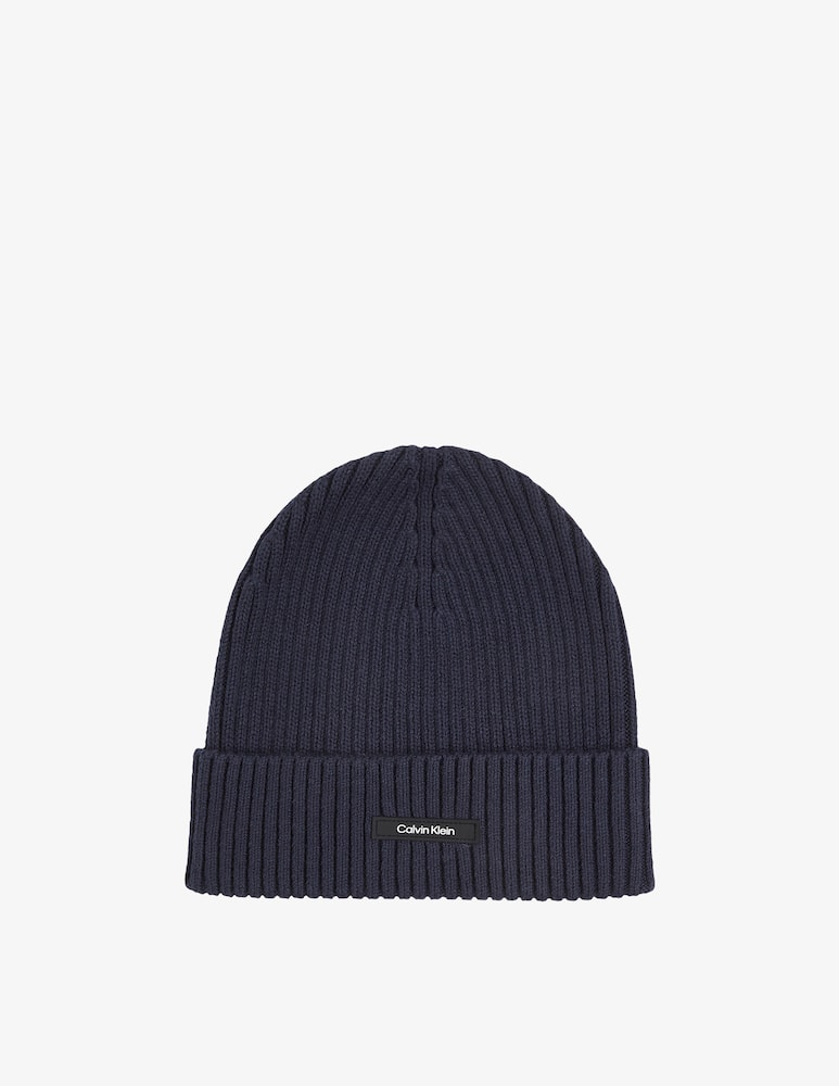 Calvin Klein Beanie classic in cotone  - immagine 1