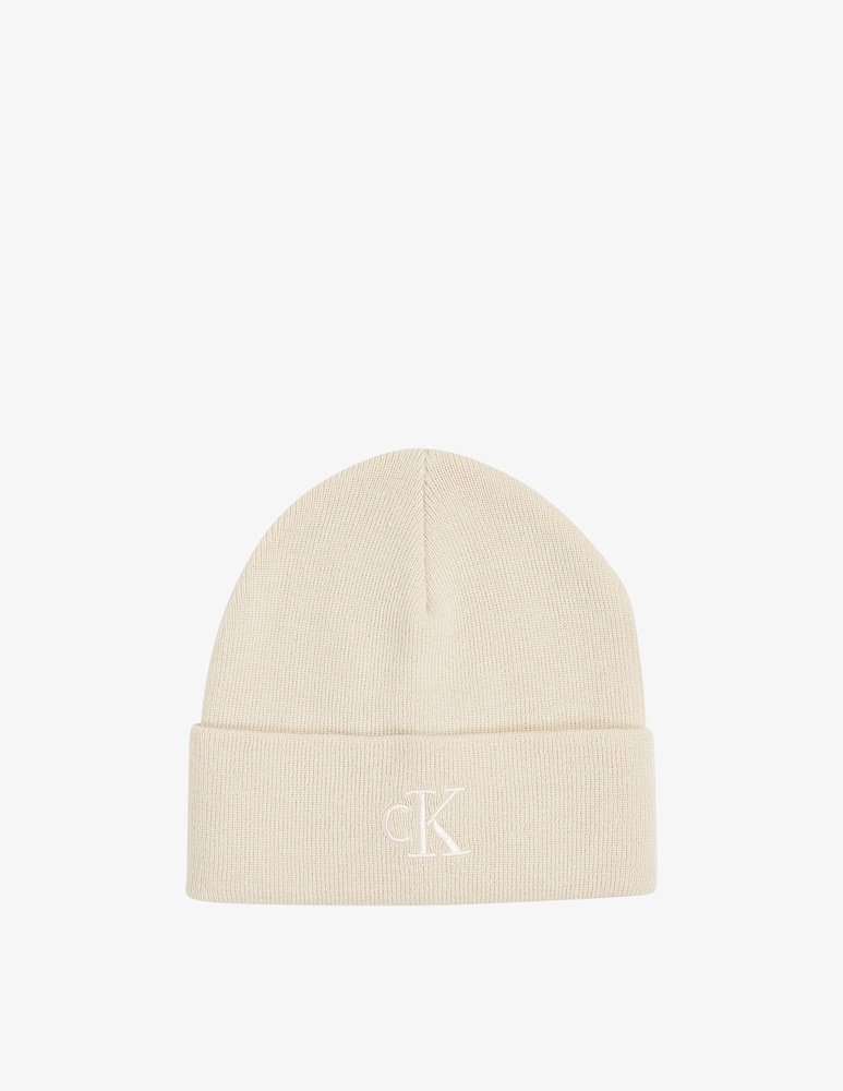 Calvin Klein Jeans Berretto monogram ricamato - immagine 1 Calvin Klein Jeans Berretto monogram ricamato - immagine 1