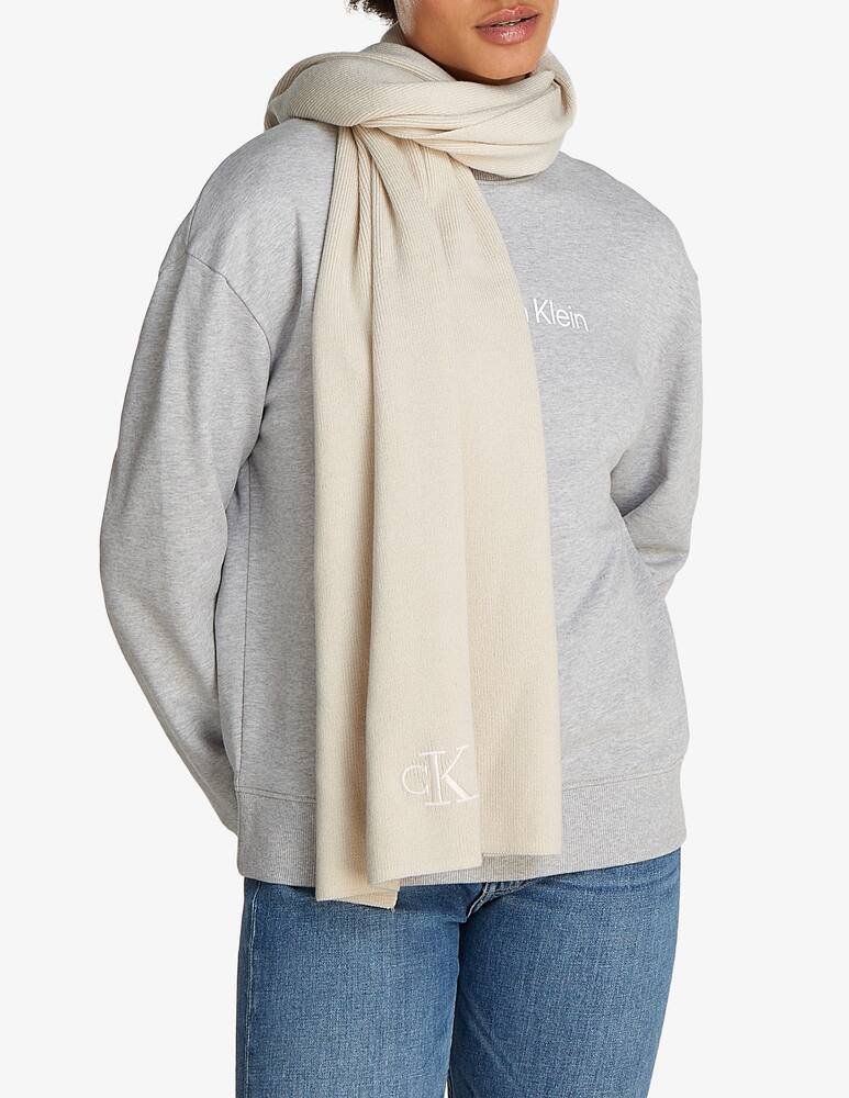 rinascente Calvin Klein Jeans Sciarpa monogram ricamata