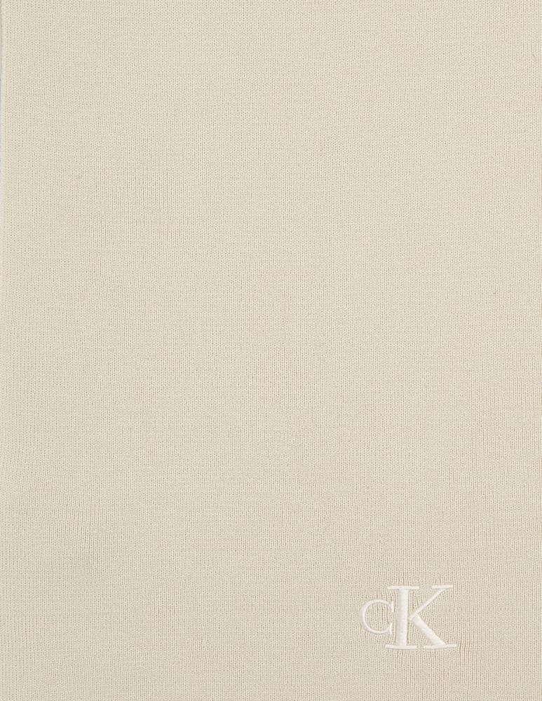 Calvin Klein Jeans Sciarpa monogram ricamata - immagine 3