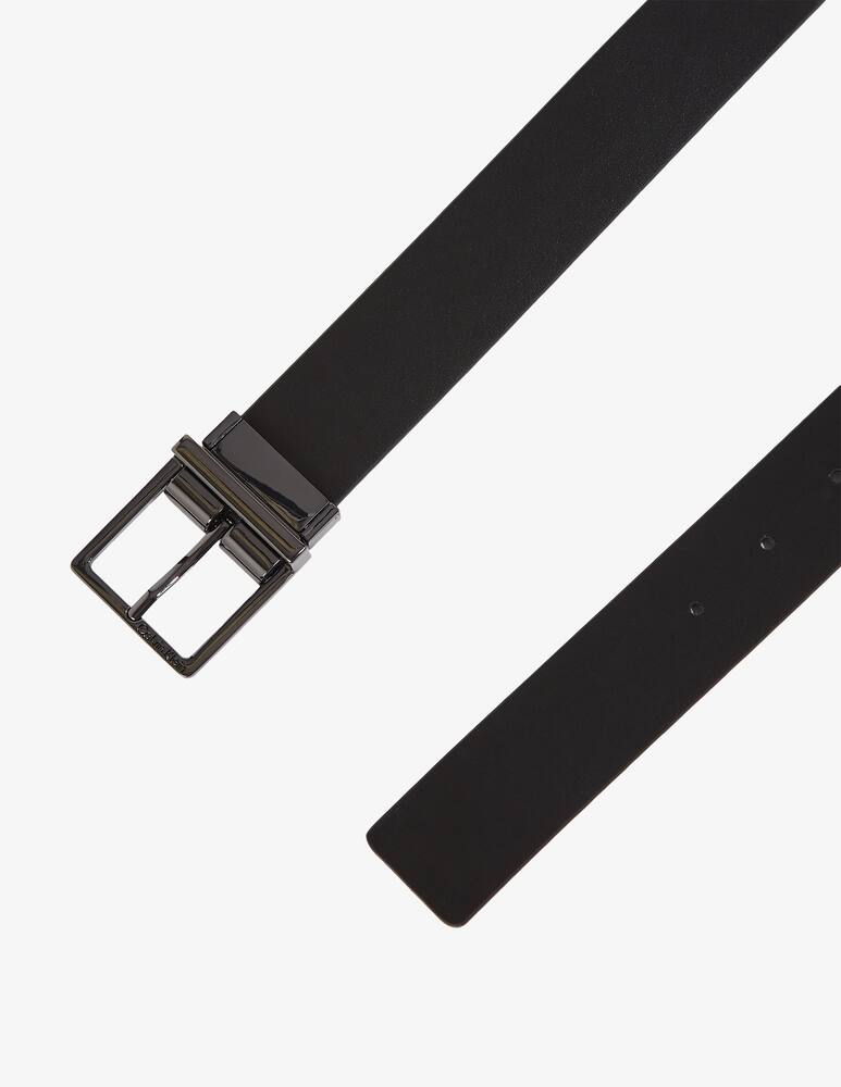 rinascente Calvin Klein Cintura regolabile e reversibile sleek square mono 35mm