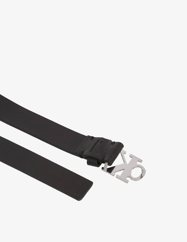 rinascente Calvin Klein Jeans Cintura mono plaque in pelle 25mm