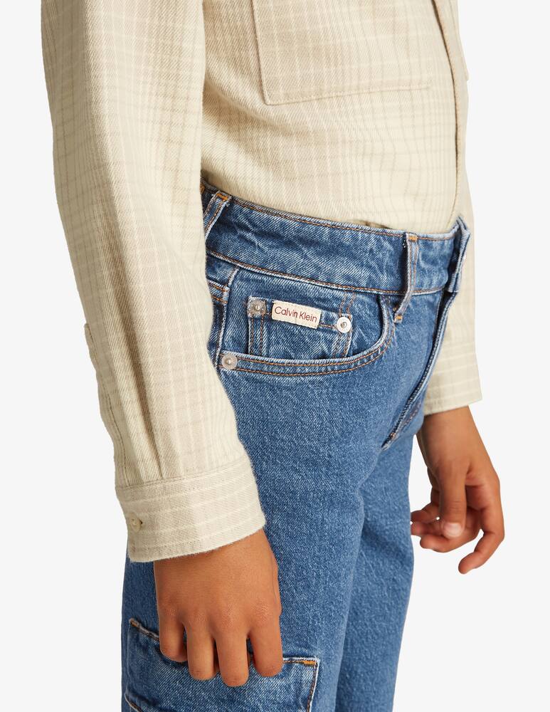 rinascente Calvin Klein Cargo denim trousers