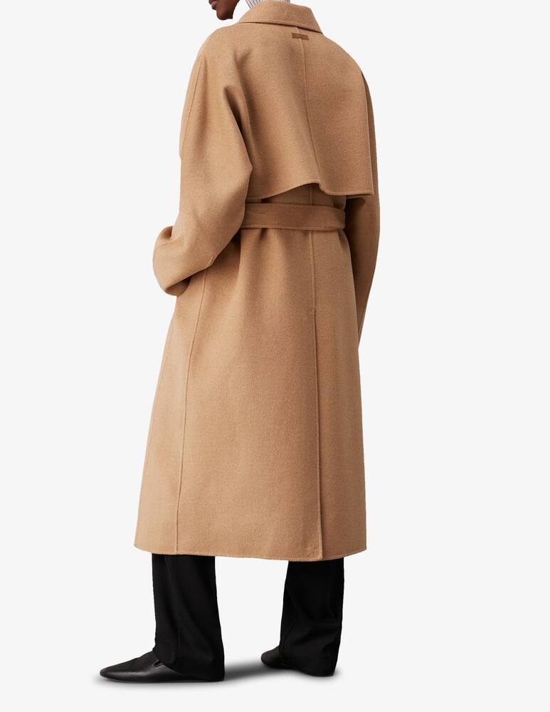 rinascente Calvin Klein Long robe with belt in wool