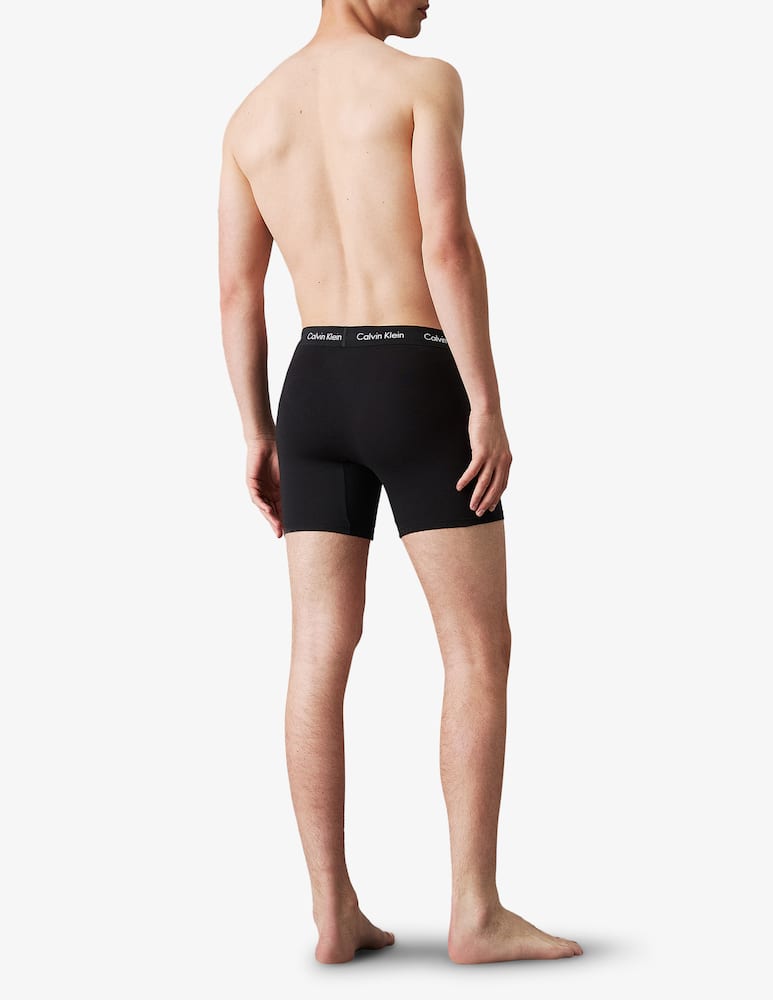 Calvin Klein 3 pack boxer slip in cotone stretch - immagine 2 Calvin Klein 3 pack boxer slip in cotone stretch - immagine 2