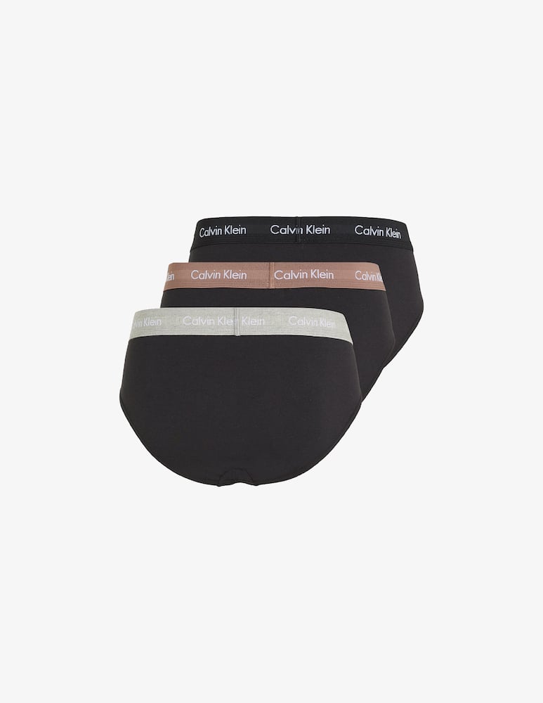 Calvin Klein 3 pack hip slip in cotone stretch - immagine 2 Calvin Klein 3 pack hip slip in cotone stretch - immagine 2