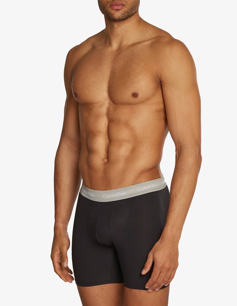rinascente Calvin Klein 3 pack boxer lungo in cotone elasticizzato