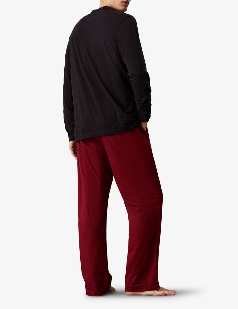 rinascente Calvin Klein Set pigiama maniche lunghe in cotone poplin