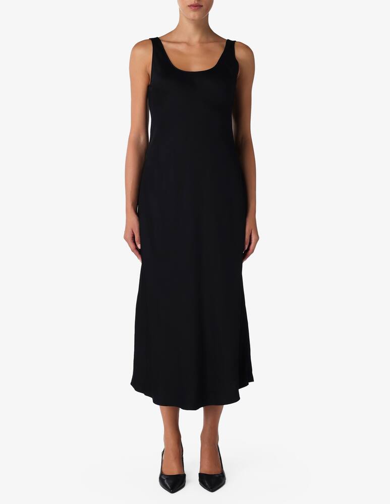 Calvin Klein Sleeveless skater dress in satin - picture 1 Calvin Klein Sleeveless skater dress in satin - picture 1