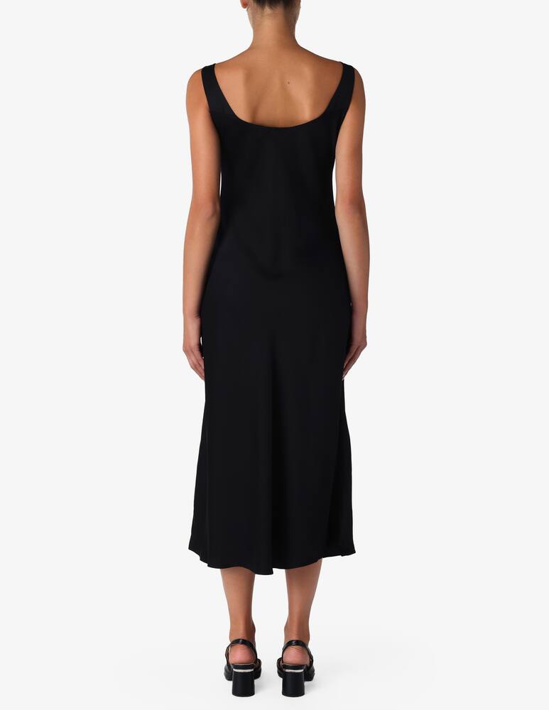 Calvin Klein Sleeveless skater dress in satin - picture 3 Calvin Klein Sleeveless skater dress in satin - picture 3