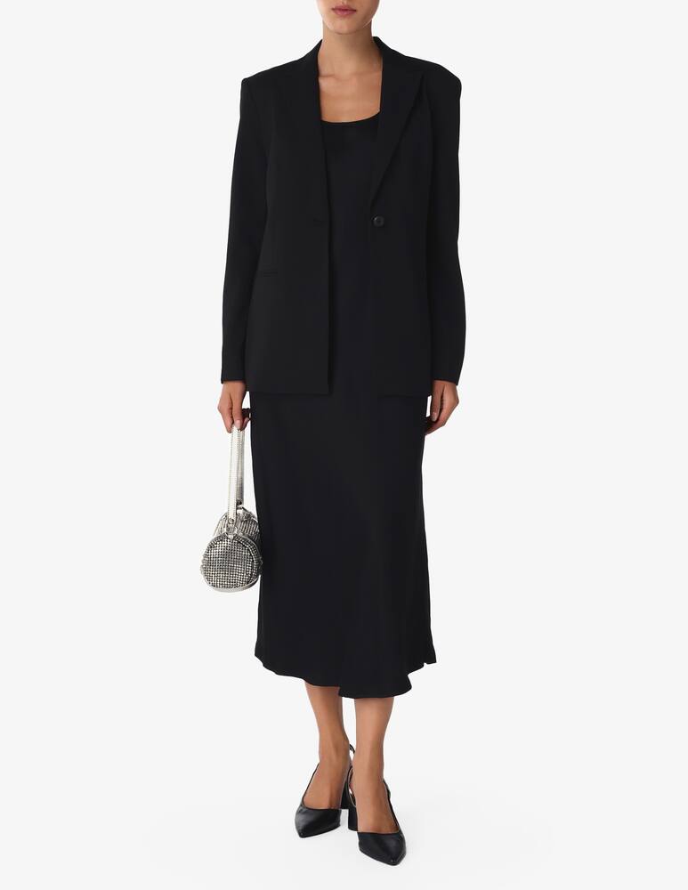 rinascente Calvin Klein Blazer 1 botone in crepe