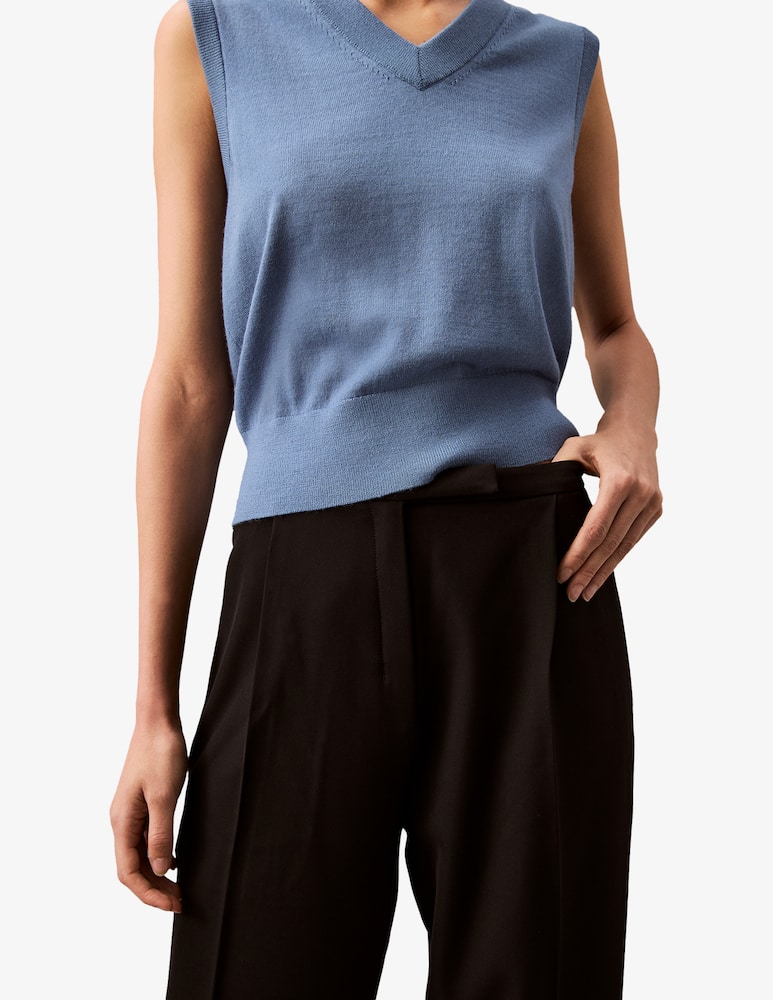Calvin Klein Palazzo pants with pleat - picture 4