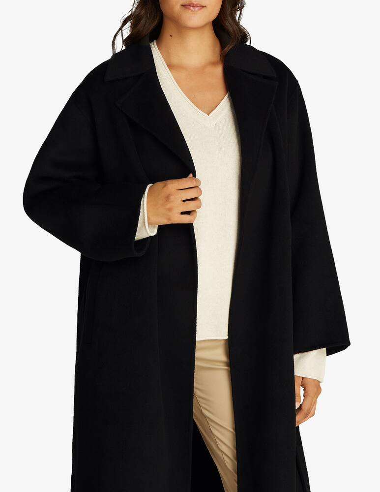 Calvin Klein Cappotto in misto lana con cintura - immagine 3 Calvin Klein Cappotto in misto lana con cintura - immagine 3