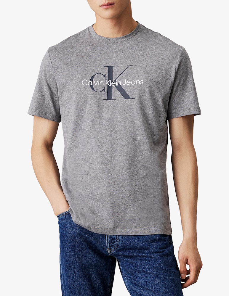 Calvin Klein Jeans Maglietta big logo centro - immagine 1