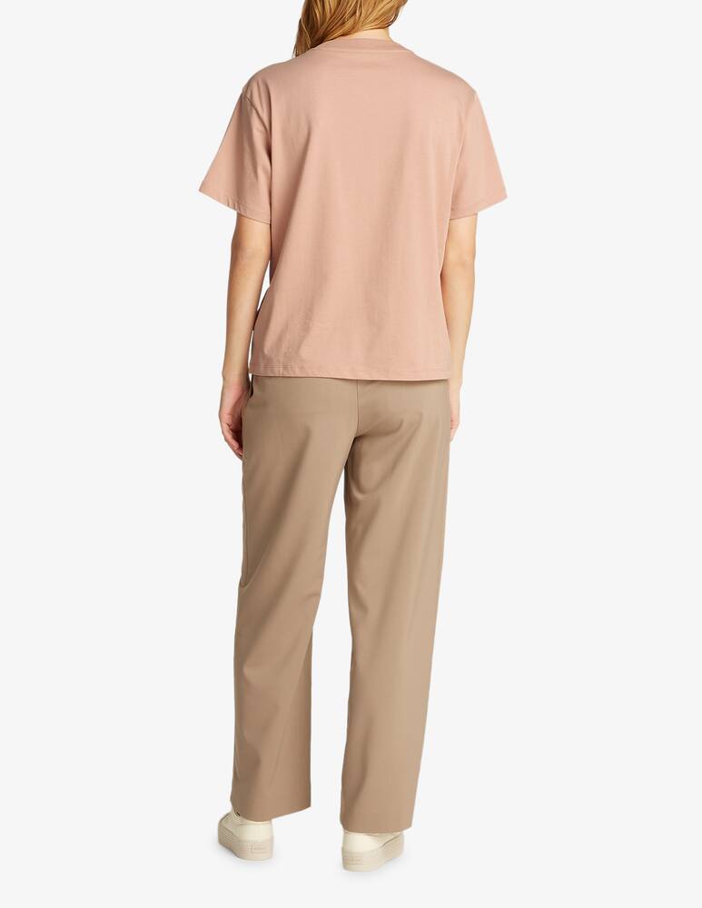 rinascente Calvin Klein Jeans Embroidered monologo t-shirt