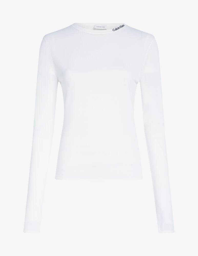 Calvin Klein Jeans Smooth yarn sweater - picture 5