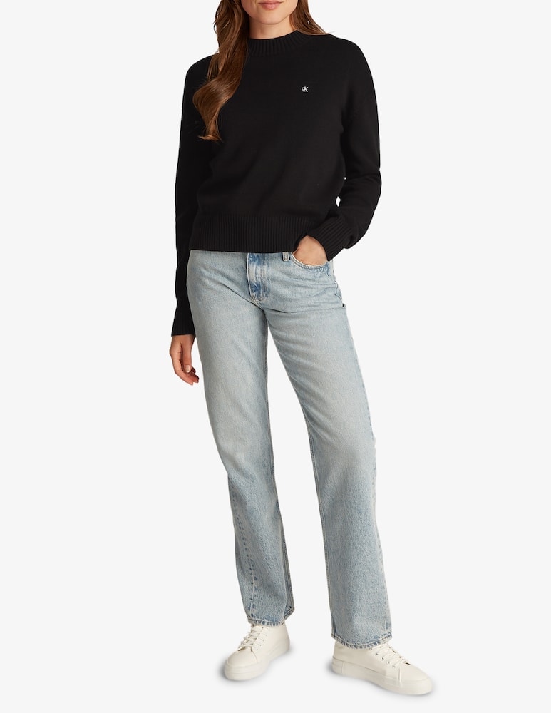 rinascente Calvin Klein Jeans Maglia monogramma ricamata