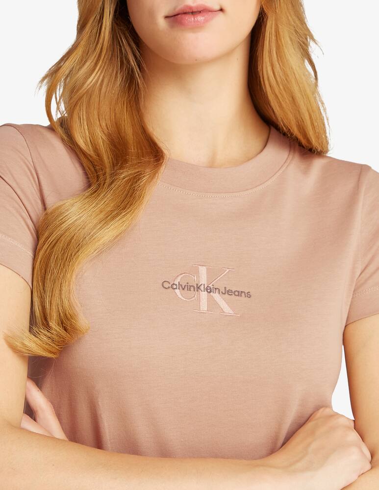 rinascente Calvin Klein Jeans T-shirt monologo slim fit