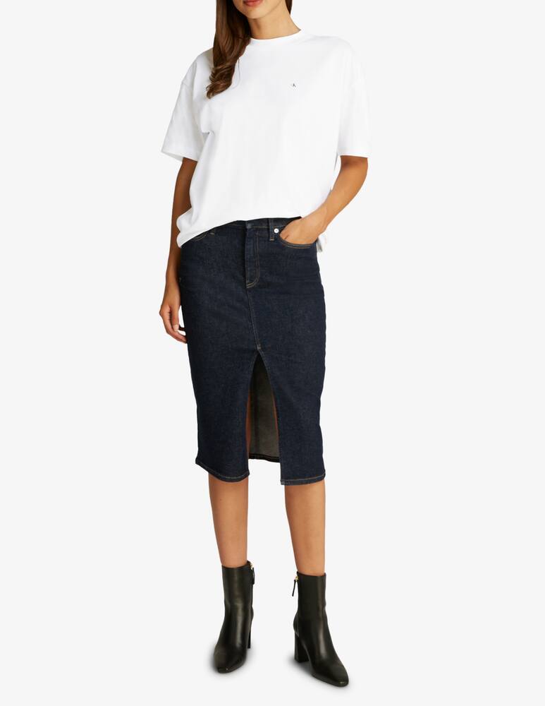 rinascente Calvin Klein Jeans T-shirt script institutional