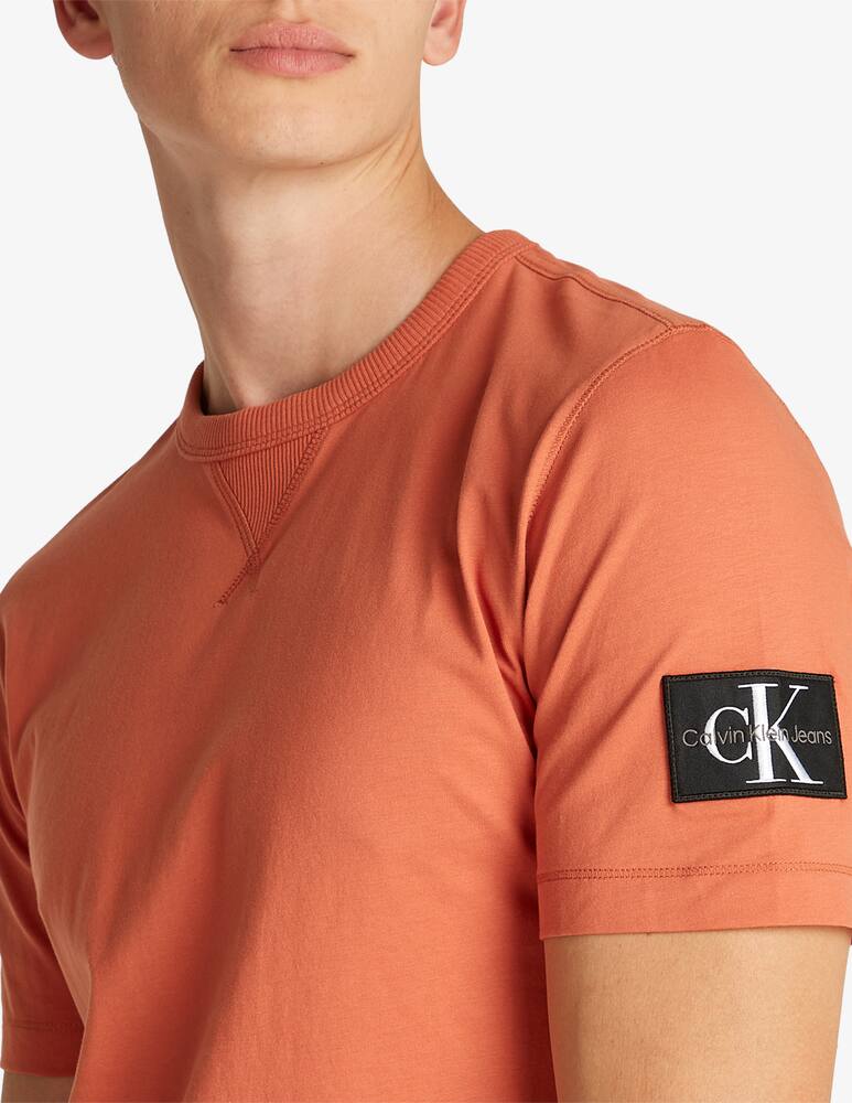 rinascente Calvin Klein Jeans Badge detail t-shirt