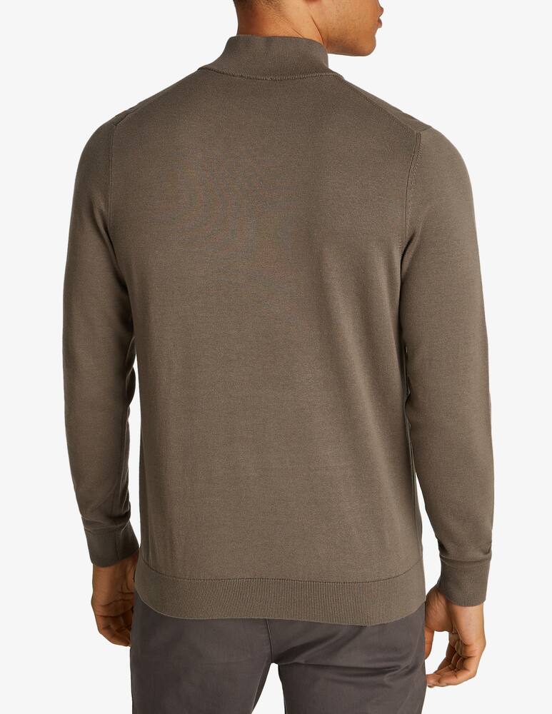 rinascente Calvin Klein Maglia cotone seta con zip