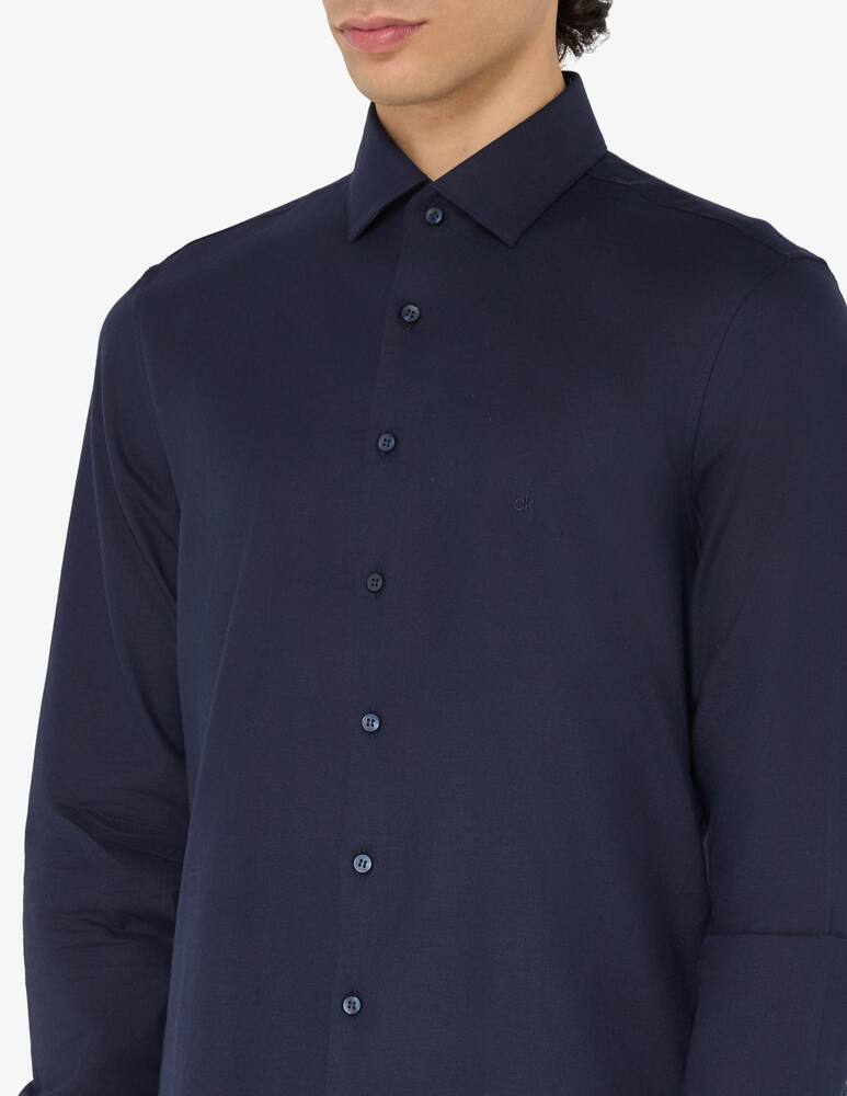 Calvin Klein Camicia slim collo contrasto - immagine 4 Calvin Klein Camicia slim collo contrasto - immagine 4