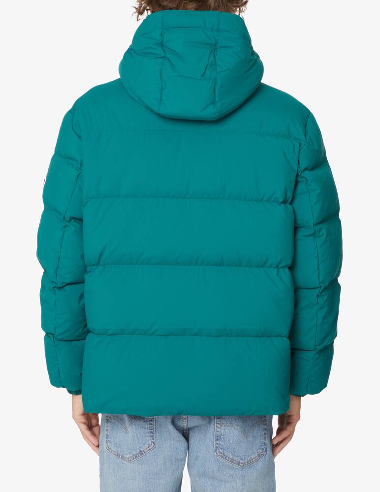 rinascente Tommy Jeans Hooded puffer jacket - Green
