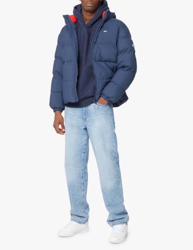 rinascente Tommy Jeans Hooded puffer jacket - Blue