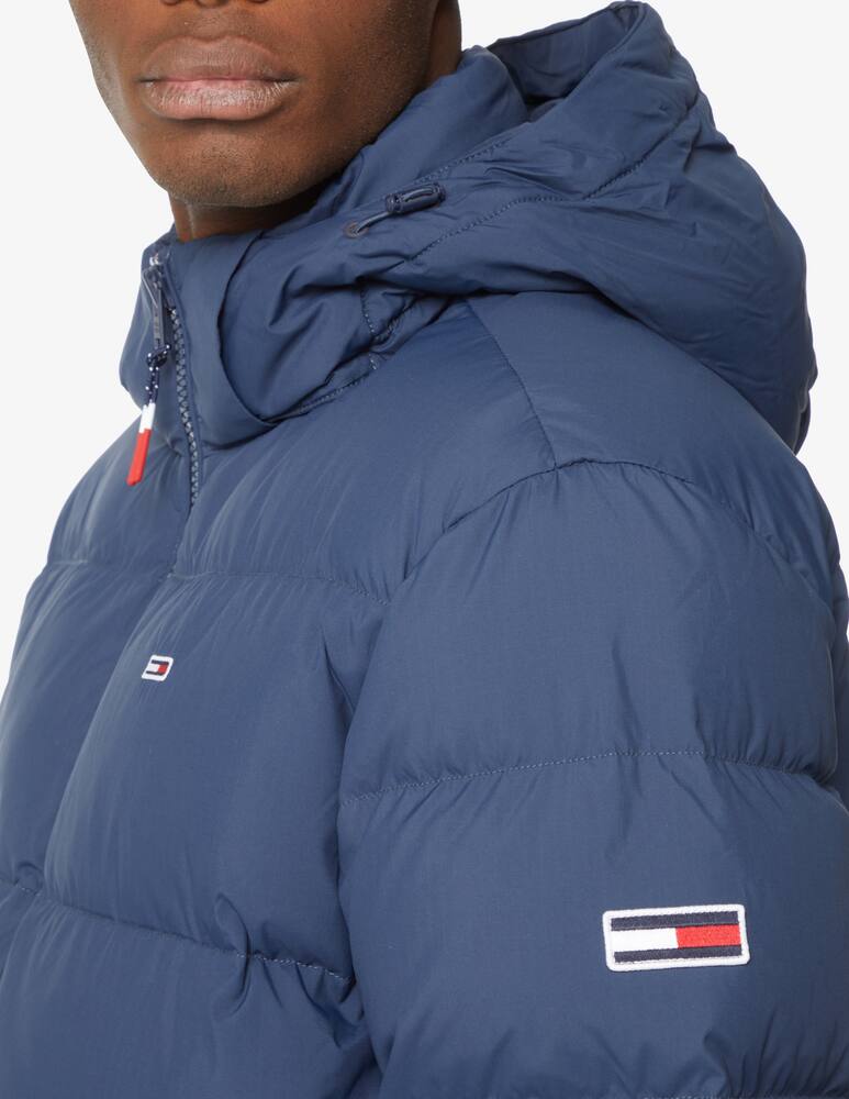 rinascente Tommy Jeans Hooded puffer jacket - Blue