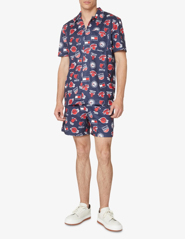 rinascente Tommy Jeans Nba mesh shorts - Multicolor