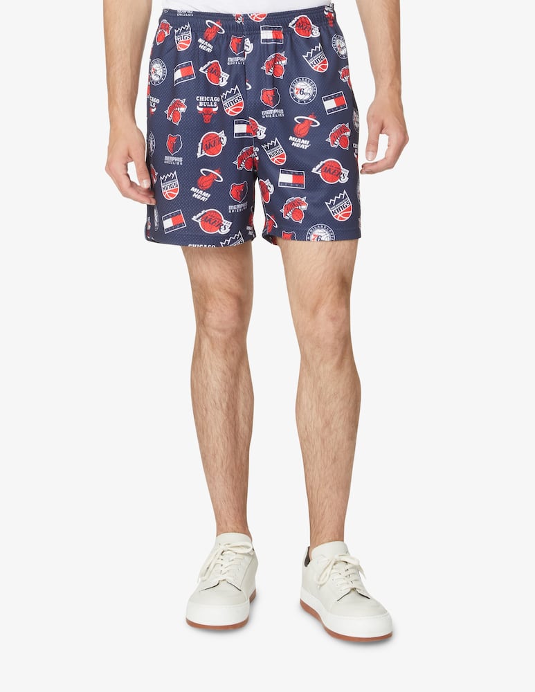 rinascente Tommy Jeans Nba mesh shorts - Multicolor