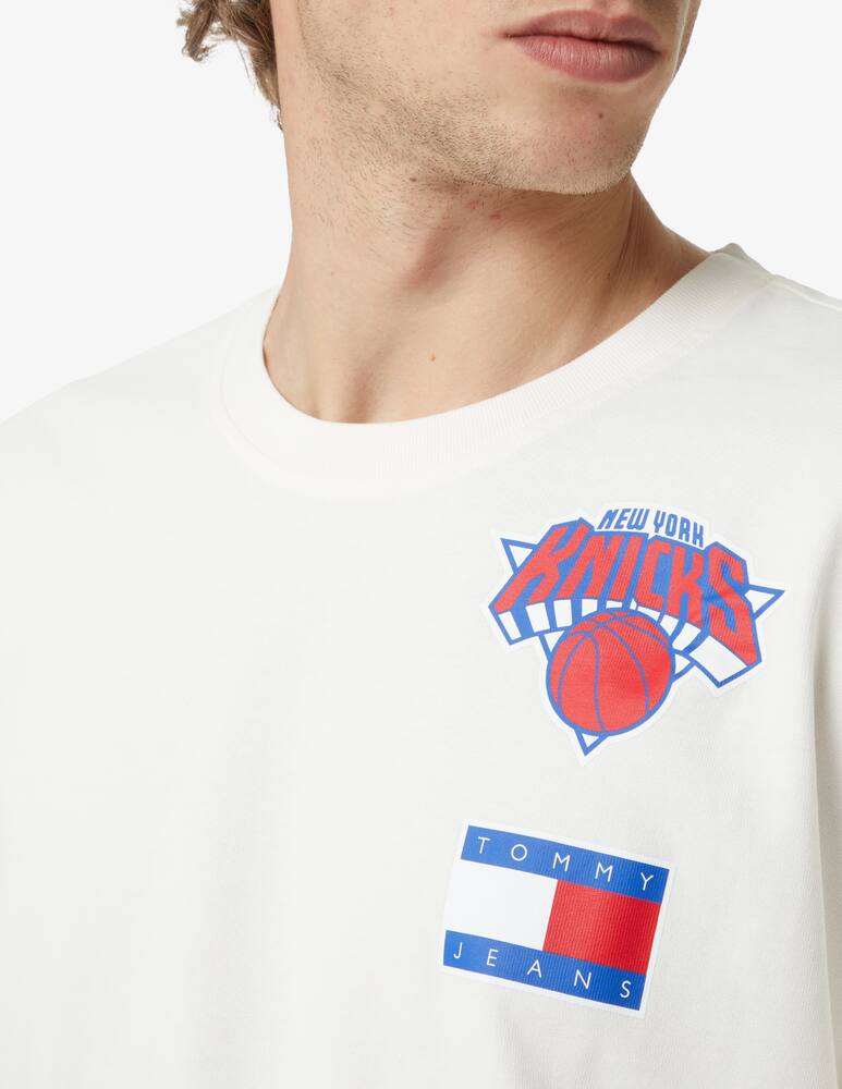 rinascente Tommy Jeans Nba t-shirt - ancient white
