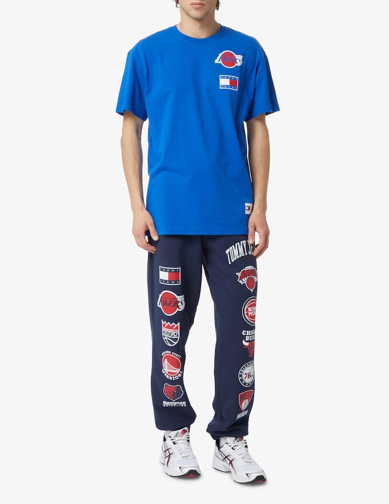rinascente Tommy Jeans Maglietta nba - blu