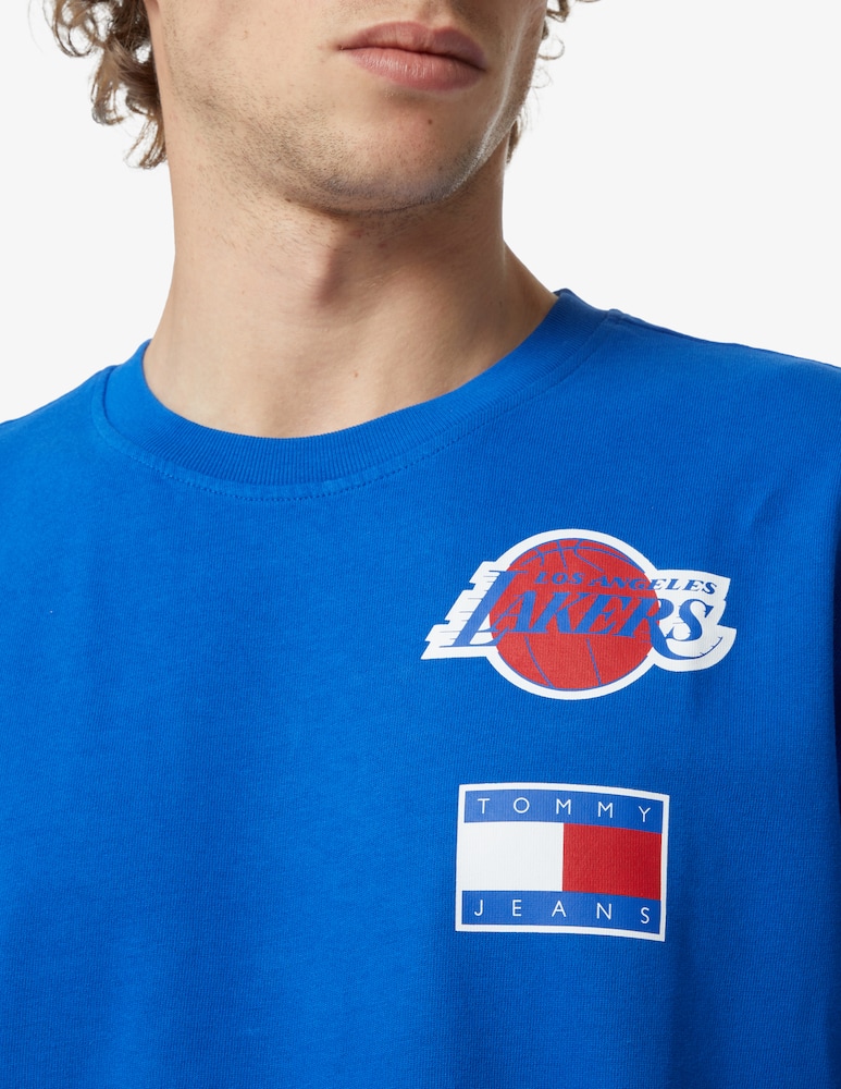 rinascente Tommy Jeans Maglietta nba - blu