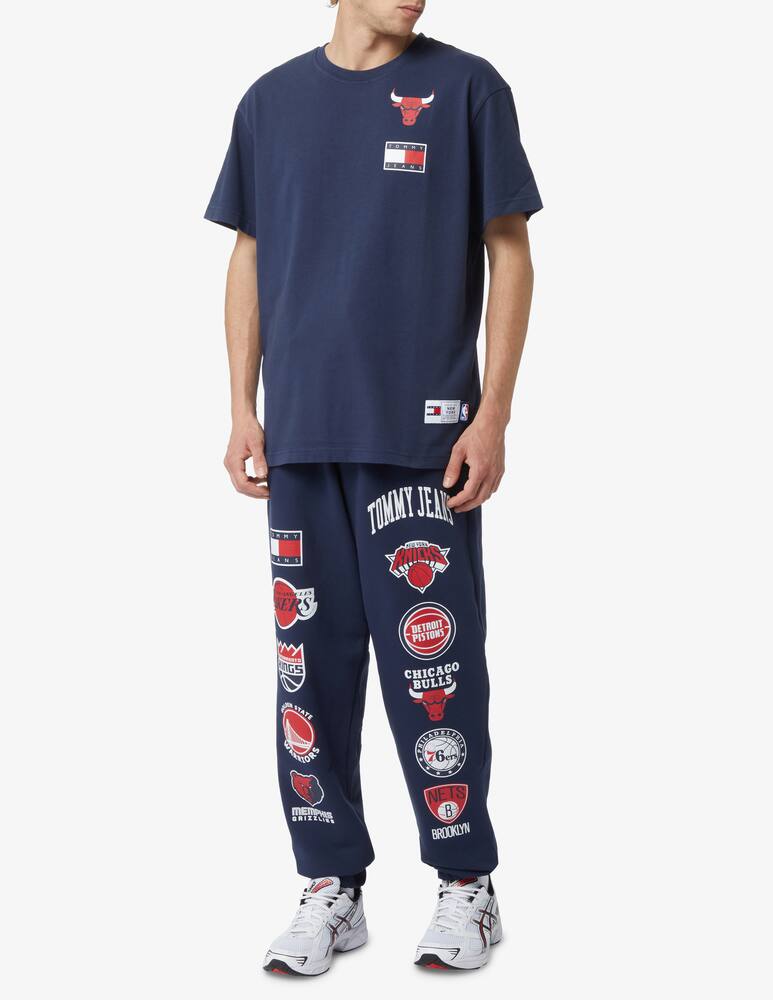 rinascente Tommy Jeans Maglietta nba - blu scuro