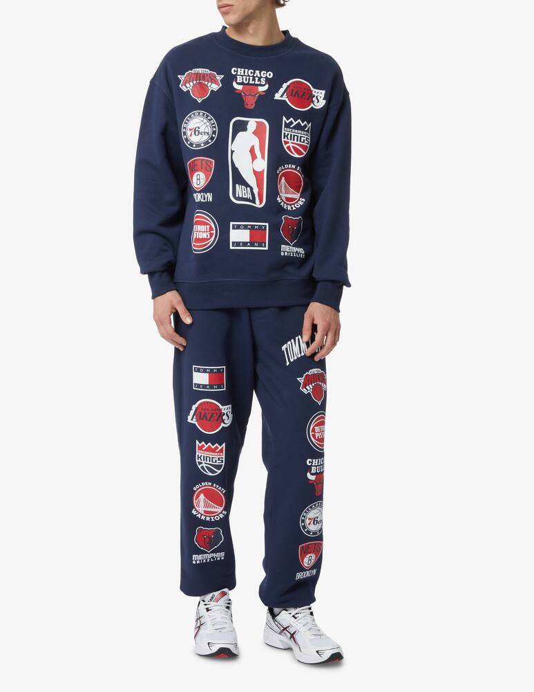 rinascente Tommy Jeans Maglia lavorata nba - blu scuro