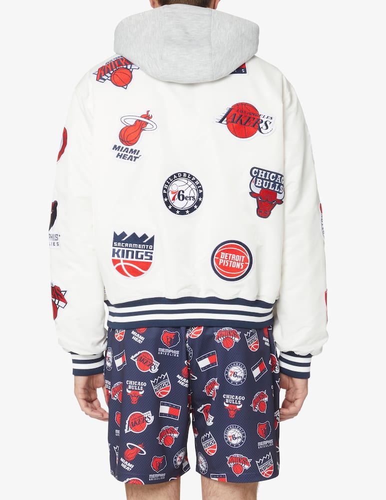 rinascente Tommy Jeans Nba jacket - Bianco
