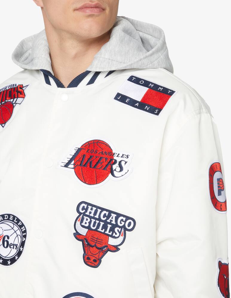 rinascente Tommy Jeans Nba jacket - Bianco