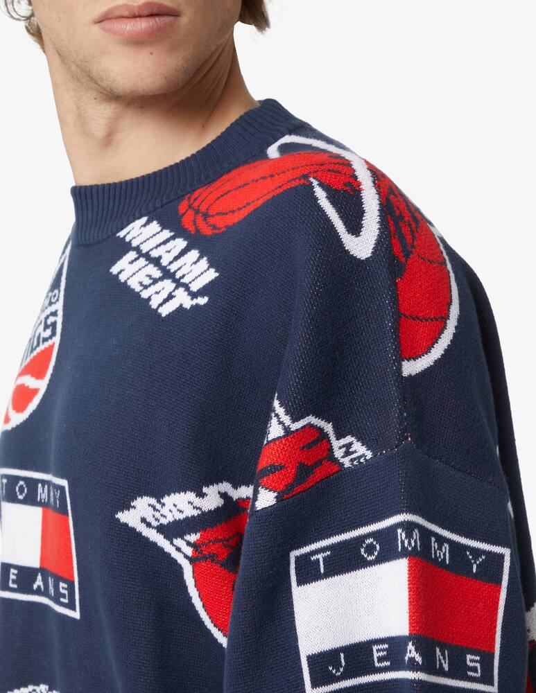 rinascente Tommy Jeans Nba sweater - Blue