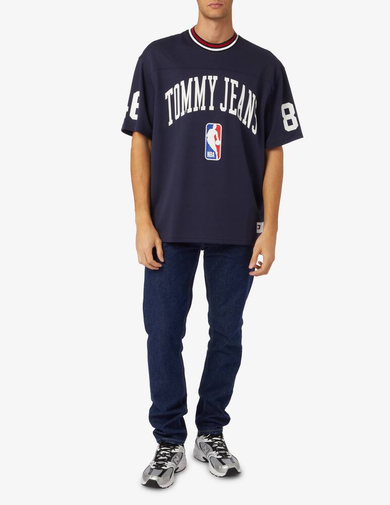 rinascente Tommy Jeans Nba mesh t-shirt - Blue